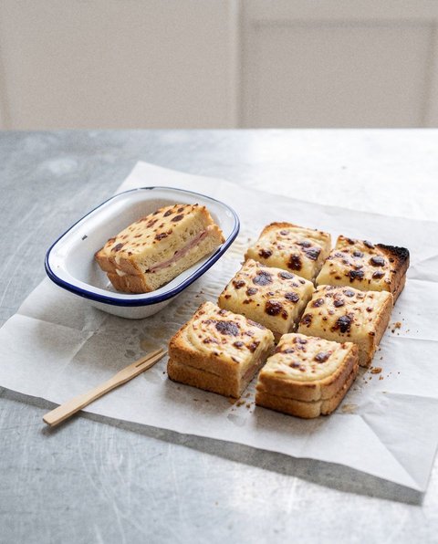 Croque-Monsieur-Bissen