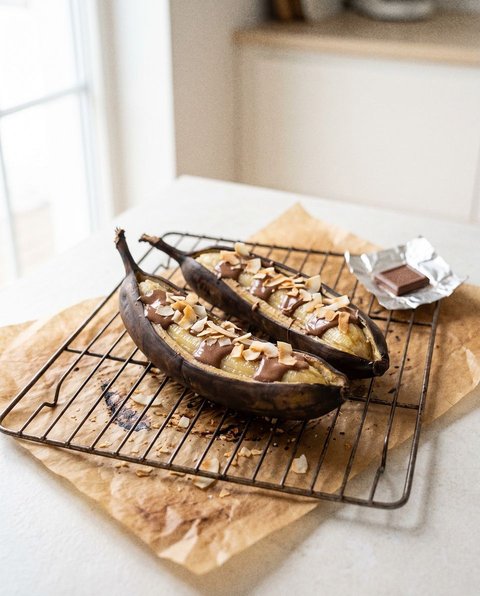 Schoko-Bananen-Päckchen